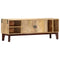 vidaXL - Tv-meubel - 130x30x46 - cm - massief - ruw - mangohout