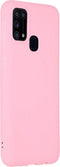 iMoshion Hoesje Geschikt voor Samsung Galaxy M31 Hoesje Siliconen - iMoshion Color Backcover - Roze