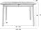 Zuiver Glimps Uitschuifbare Eettafe 180/240x90 cm Hout Walnoot - Bruin
