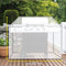 Kinzo BBQ Hoes - BBQ Beschermhoes - Waterdicht - Slijtvast Polyethyleen - 122 x 71 x 76 CM - Zwart
