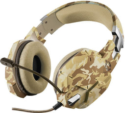 Trust GXT 322D Carus - Gaming Headset - Draaibare microfoon - Zwart