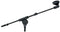 HQ Power - Microfoonstatief - Hoogte verstelbaar 75-138 cm - Zwart