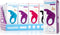 Happy Rabbit - Oplaadbare Vibrerende Rabbit Cock Ring Paars