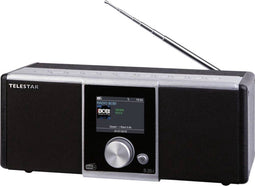 Telestar S 20i radio Draagbaar Analoog & digitaal Zwart, Zilver