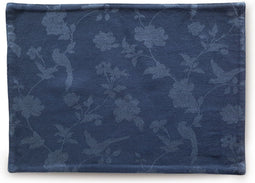 Laura Ashley Heritage Collectables Placemats 2-Tone Midnight - Blauw