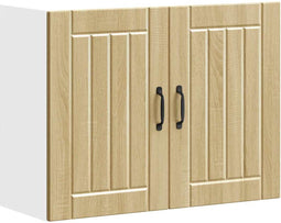 vidaXL - Keukenwandkast - Lucca - bewerkt - hout - sonoma - eikenkleurig
