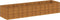 vidaXL - Plantenbak - verhoogd - 386x100x69 - cm - cortenstaal