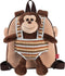 Perletti Reversible Backpack Max Monkey 1,6 Liter Bruin