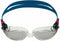 Aquasphere Kaiman - Zwembril - Volwassenen - Silver Titanium Mirrored Lens - Petrol