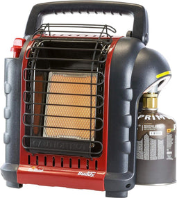 Mr Heater MH9BDF - Draagbare Gaskachel - 2400W voor ruimtes tot 26m² - Zwart/Rood
