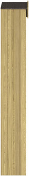 vidaXL - Tuinschuur - 87x33x222 - cm - geïmpregneerd - grenenhout