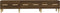 vidaXL - Tv-meubel - 150x34,5x30 - cm - bewerkt - hout - bruin - eikenkleur