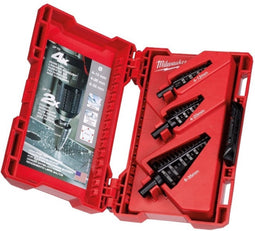 Milwaukee 48899399 3 delige Stappenboor set in cassette - 4-12 / 4-20 / 6-35 mm