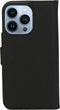 Mobiparts iPhone 13 Pro - Wallet Case - Saffiano motief - Zwart