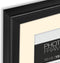ZEP - Kunststof Fotolijst Edison Zwart met Passe-Partout voor foto 9x13 / 13x18 cm - NP57B