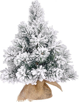 Black Box Trees Dinsmore Kunstkerstboom in Jute - H60 x Ø50 cm - Frosted Green