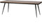 BePureHome Rhombic Eettafel - Hout/Metaal - Naturel - 76x220x90