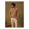 Octobre Moreno - Heren Trui - 100% Wol - Camel - Maat XL