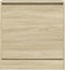 Schoenenkast 60x34x63,5 cm bewerkt hout sonoma eikenkleurig