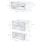 Siemens KI87VVFE1 - Inbouw koelkast - 200 liter koelcapaciteit - 70 liter vriescapaciteit - 35 dB