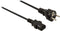 Valueline Stroomkabel met C13 plug - zwart - 1,8 meter