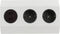 Heitronic 500070 Stekkerdoos Wit, Zilver 1 stuk(s)