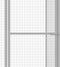 vidaXL - Kattenkooi - 3x3x2,5 - m - gegalvaniseerd - staal