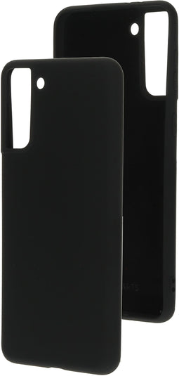 Mobiparts Galaxy S21 Plus - Silicone Cover - Soft-touch - Zwart