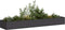 vidaXL - Plantenbak - 360x80x40 - cm - staal - zwart