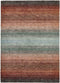 MOMO Rugs Panorama Kelim Dark Brown Vloerkleed - 200x300 - Rechthoek - Laagpolig Tapijt - Modern - Meerkleurig