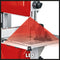 Einhell Lintzaag TC-SB 245 L - 400 W - 1450 t/min - Zaaghoogte 90°/45°: 101/60 mm - Uitlading 245 mm - Zaaglint 1712x6x0,65 mm - Afzuigadapter Ø36 mm