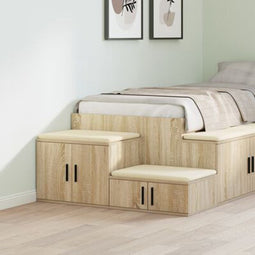 vidaXL - Opbergkast - Sonoma - Eik - 108x41x40 - cm - van - Houtcomposiet