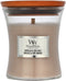 WoodWick Vanilla & Sea Salt - Mini Geurkaars - 20 branduren - 85gr - 8 cm / ø 7 cm