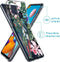 iMoshion Hoesje Geschikt voor Samsung Galaxy A21s Hoesje Siliconen - iMoshion Design hoesje - Groen / Roze / Tropical Jungle
