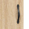 vidaXL - Dressoir - 100x36x60 - cm - bewerkt - hout - sonoma - eikenkleurig