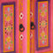 vidaXL - Tv-meubel - 110x30x40 - cm - massief - mangohout - roze