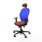Jorquera Piqueras y Crespo 1D036G1 - Bureaustoel - Hoofdsteun - Blauw Bruin