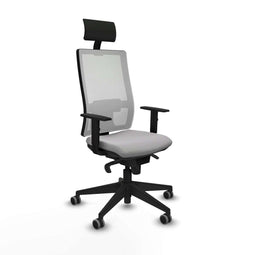 Bureaustoel Piqueras y Crespo 1D066G1 Lichtgrijs
