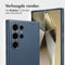 Accezz Samsung Galaxy S24 Ultra - Leather Bookcase 2-in-1 - Magnetische Ring - Nightfall Blue