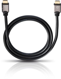 Oehlbach Black Magic D1C92458 - HDMI-kabel - 10 m 4K UHD - Zwart