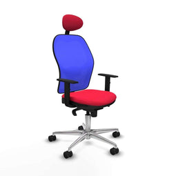 Jorquera Piqueras y Crespo 1D086N1 - Bureaustoel - Hoofdsteun - Rood