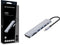 Conceptronic DONN19G - 7-in-1 Docking Station - HDMI USB-A 3.0 x 3 SD TF/MicroSD 100W USB PD - Grijs