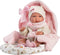 Llorens babypop meisje Nica met slaapzak 40 cm