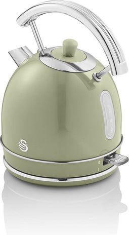 Swan Retro Waterkoker 1.8 Liter Groen