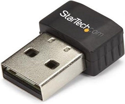 Startech.com USB433ACD1X1 - USB Wi-Fi adapter - AC600 Dual-Band 433Mbps - Zwart