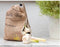 Solingen Vershoudzak voor Knoflook - 2.5 kg Capaciteit - 32x20 cm - Bruin