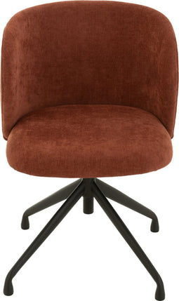 J-Line stoel Turn/Up/Down - textiel - bordeaux