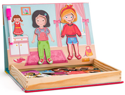 Woody box met magnetische vormen 92151