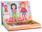 Woody box met magnetische vormen 92151