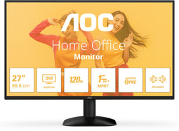 AOC Q27B35S3 - 27" QHD Monitor - 120 Hz 1 ms AdaptiveSync - Zwart